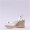Una Healy Savage Espadrille Wedge - White